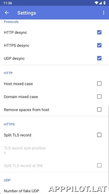 ByeByeDPI скриншот 5