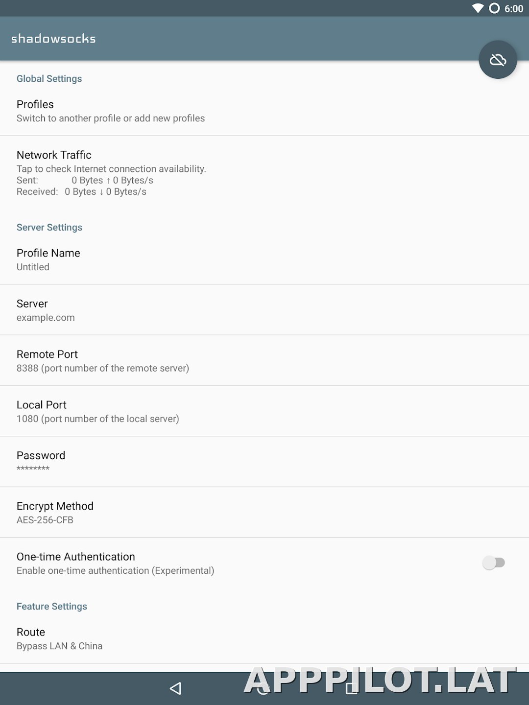 Shadowsocks скриншот 5