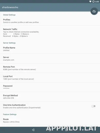 Shadowsocks скриншот 5